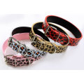 Leopard Print Pet Collar Dog Collar
